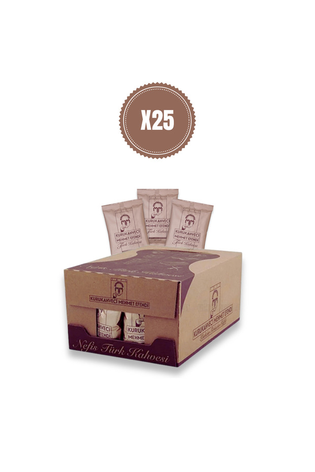 Kurukahveci Turkish Coffee 100 Gr 25 Pieces