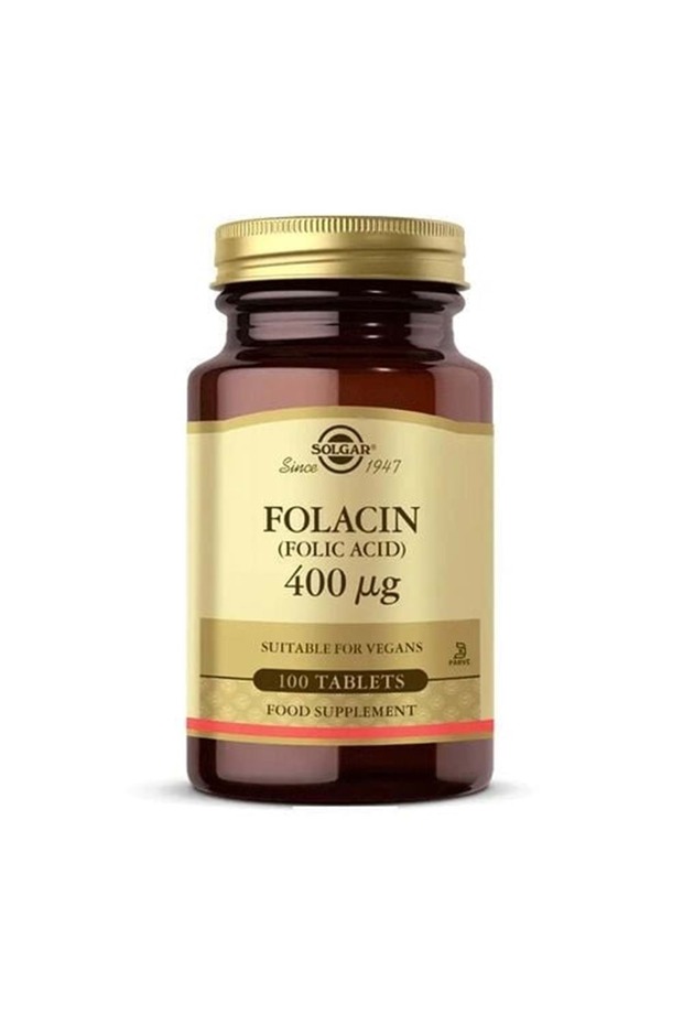 Folic Acid 400 mg 100 Tablet - 1