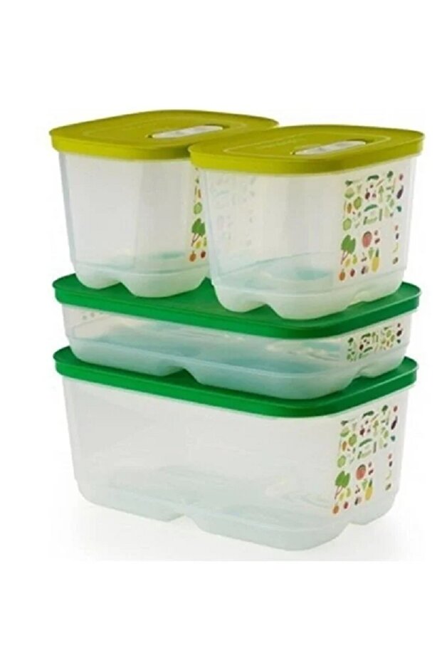 Sera Set 4'lü ( Maxi Saklama Kabı ) - 1