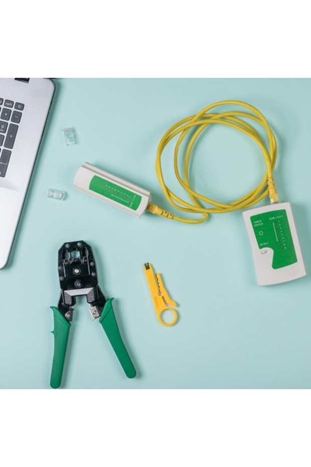 LAN network cable test set, 6 pieces set - 13