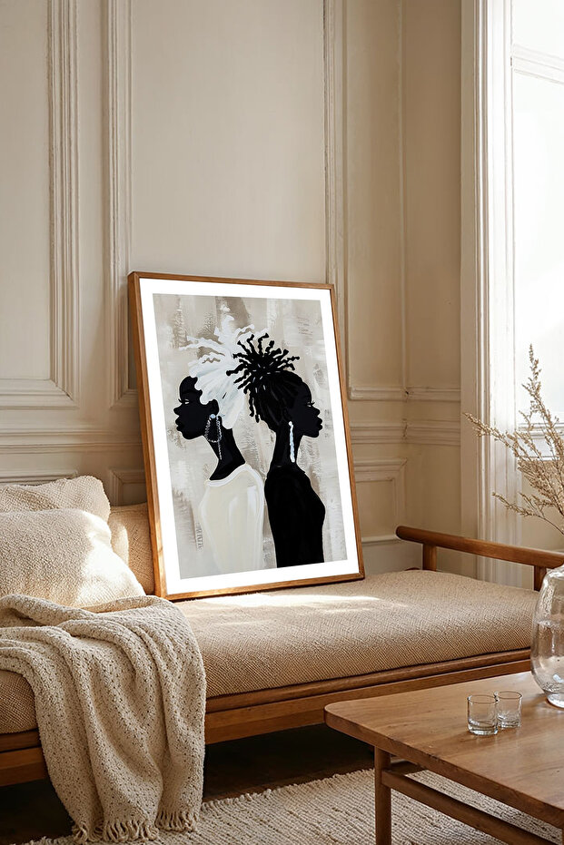 One Piece Wooden Framed Living Room Hall Kitchen Painting Tk2058