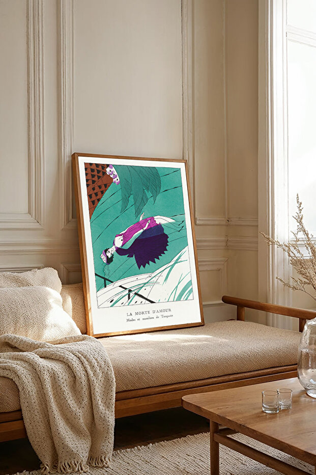 One Piece Wooden Framed Living Room Hall Kitchen Painting Tk1950