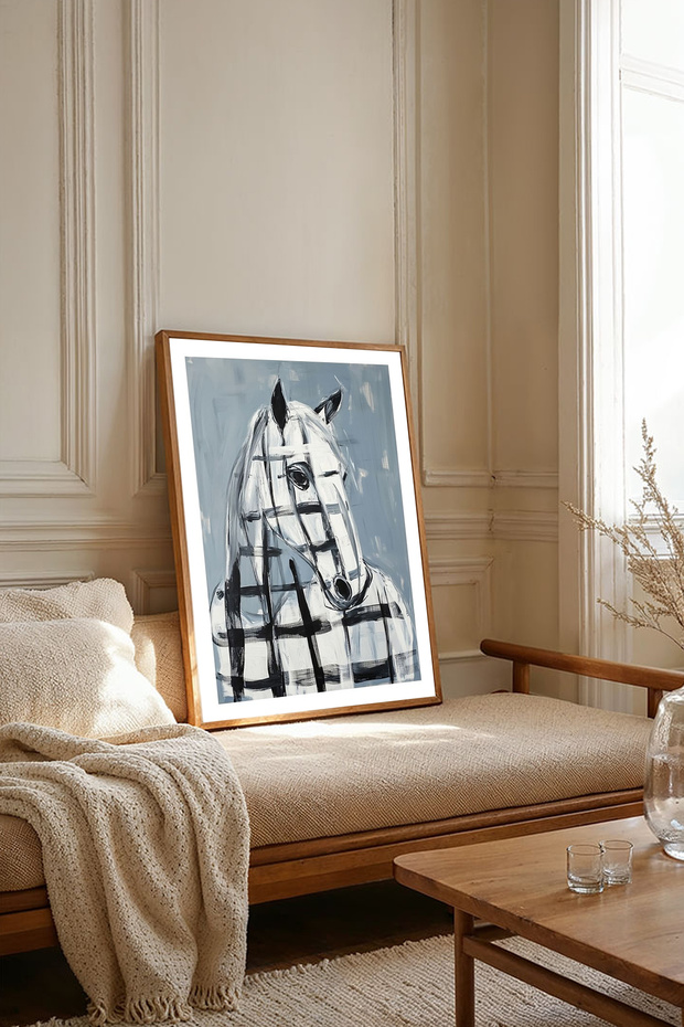 One Piece Wooden Framed Living Room Hall Kitchen Painting Tk2071