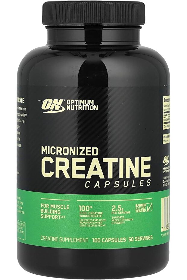Creatine 2.5g - 100 Capsules