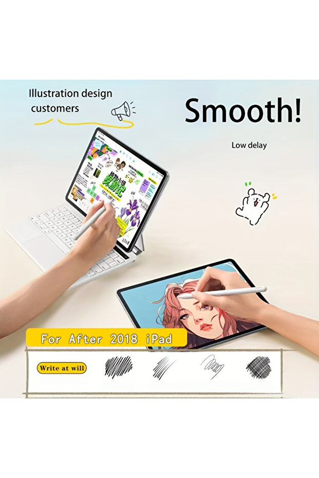 Universal Capacitive Stylus Pen Compatible with iOS/Android/Microsoft Smartphones and Tablets - 5