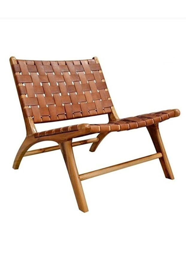 Ahşap Örgü Berjer - 2