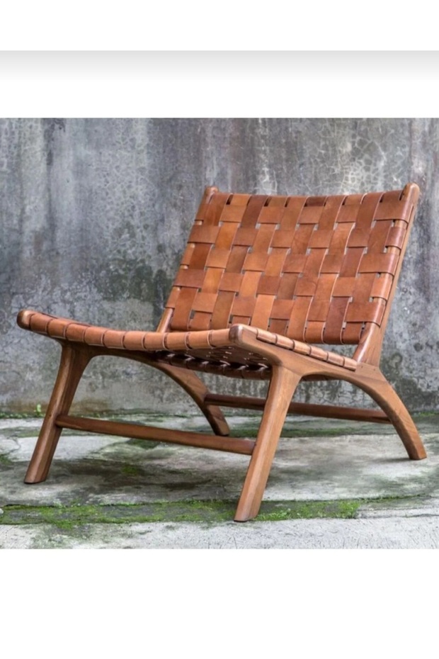 Ahşap Örgü Berjer - 1