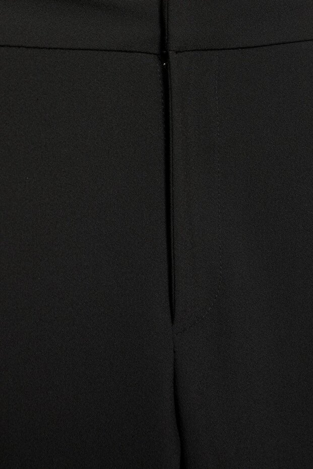 Yırtmaçlı kumaş pantolon - 8