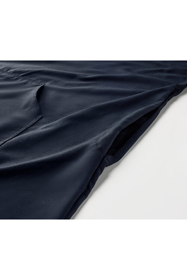 معطف واق من المطر، لون سادة - 4