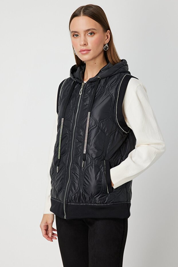 Kapüşonlu Şişme Yelek - 2