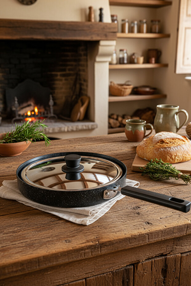 Wave 32cm Granit Balık Tavası - 5