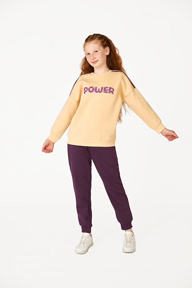 Girl Waitress Three-Piece Pajama Set Winter