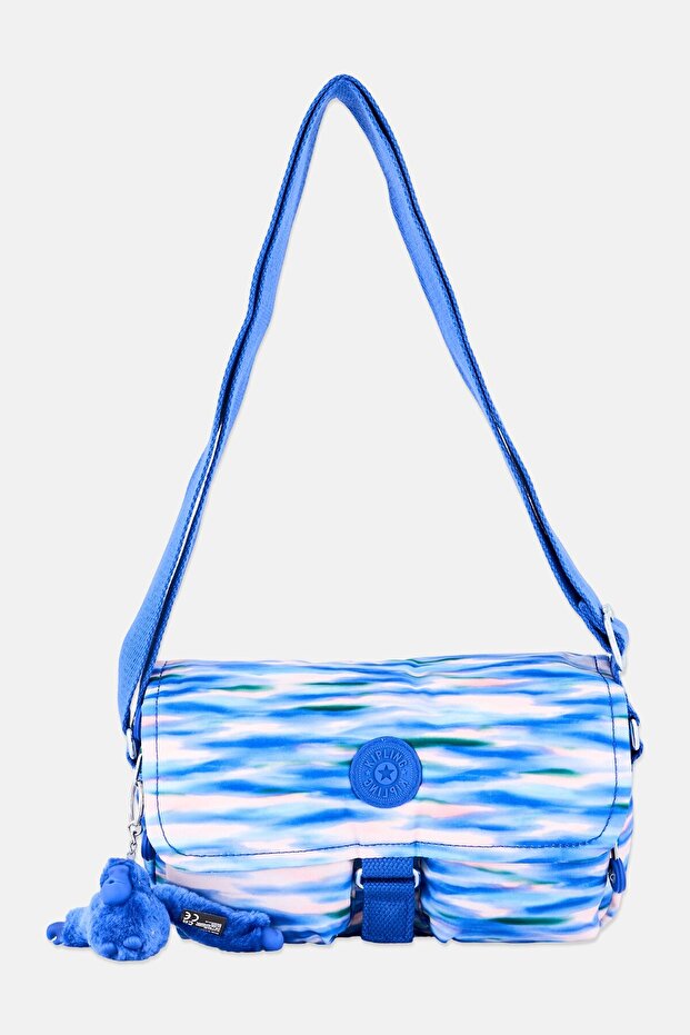 Women Tie Die Shoulder Bag, Multicolor - 1