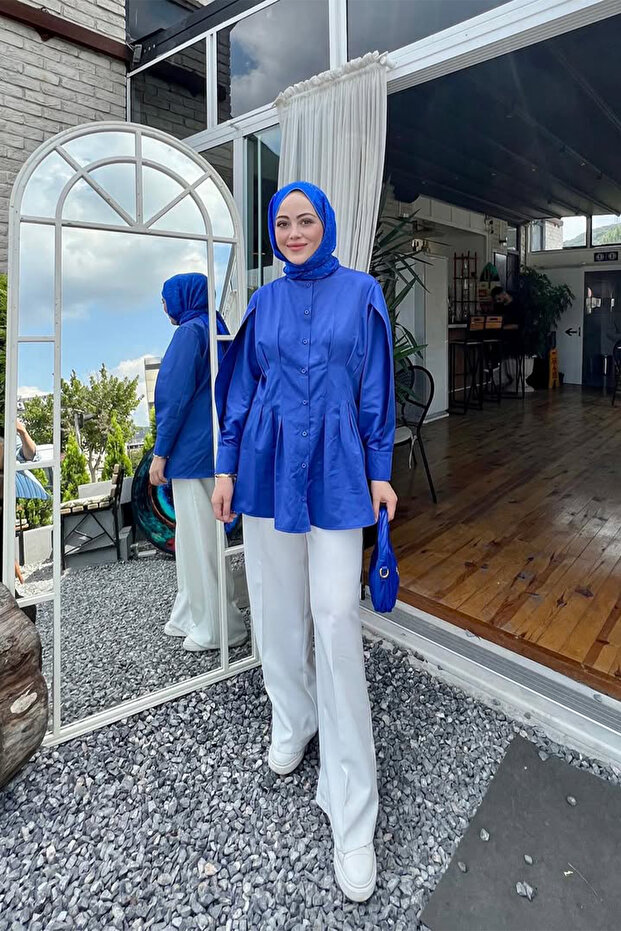 TESETTÜR EBRU GÖMLEK - 1