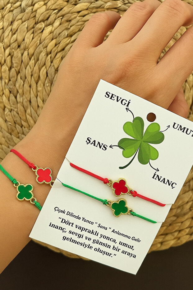 Trend New Year's Double Luck Bracelet Stylish Bracelet