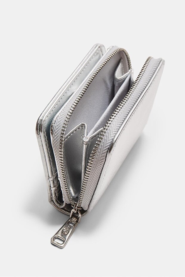 Parlak dikdörtgen cüzdan - 4