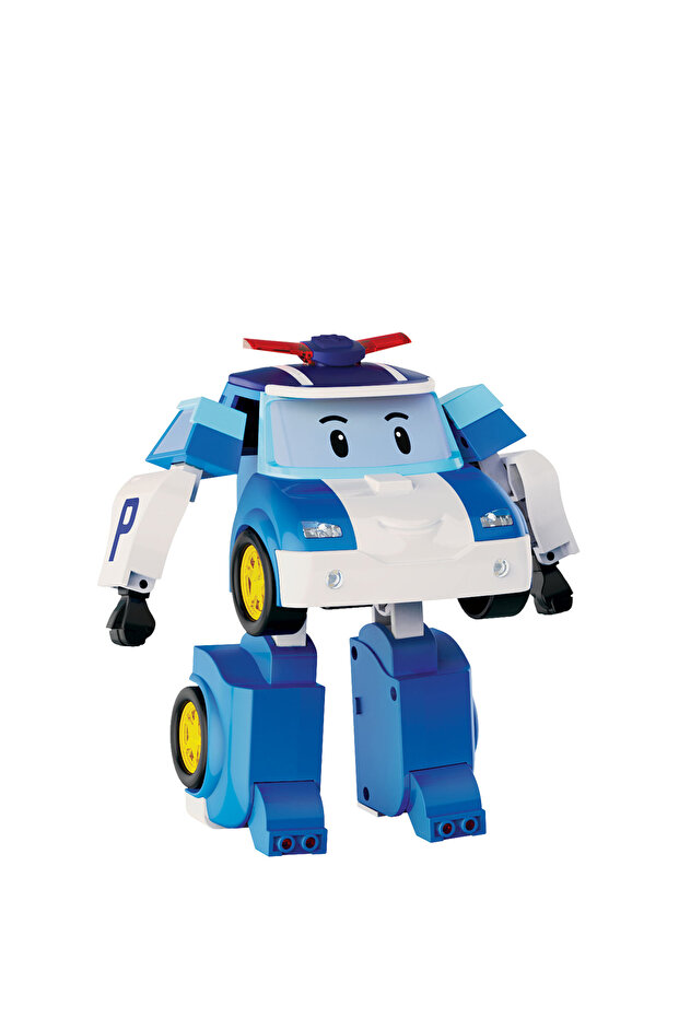 Poli Büyük Transforming Robot Karakter Figür Oyuncak - 1