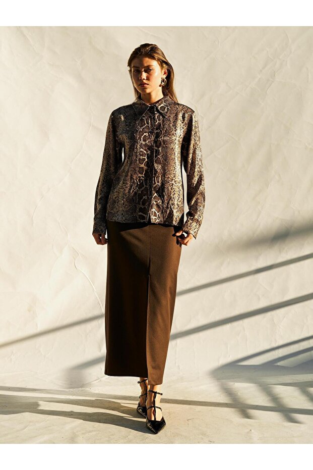 Basic Gömlek 080735 Siyah - 2