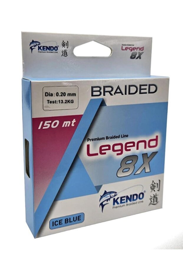 خيط حياكة ليجند 8X 150 متر أزرق ثلجي