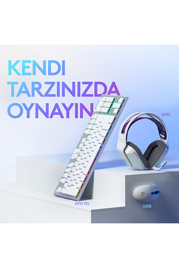 G G305 LIGHTSPEED 12.000 DPI Kablosuz Oyuncu Mouse, Beyaz 910-005292 - 9