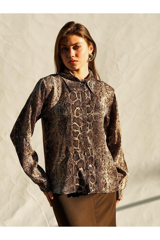 Basic Gömlek 080735 Siyah - 6