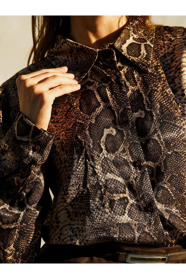 Basic Gömlek 080735 Siyah - 3