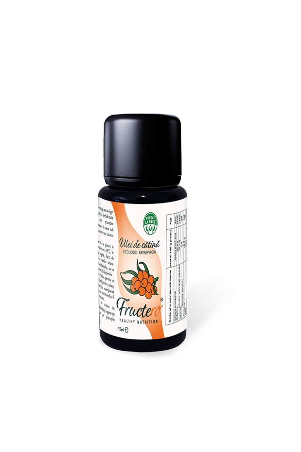 Ulei de cătină extravirgin, 15 ml