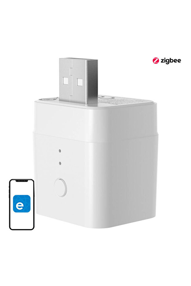 Adaptor inteligent, comutator USB ZigBee ZBMicro (max 36W) - 1