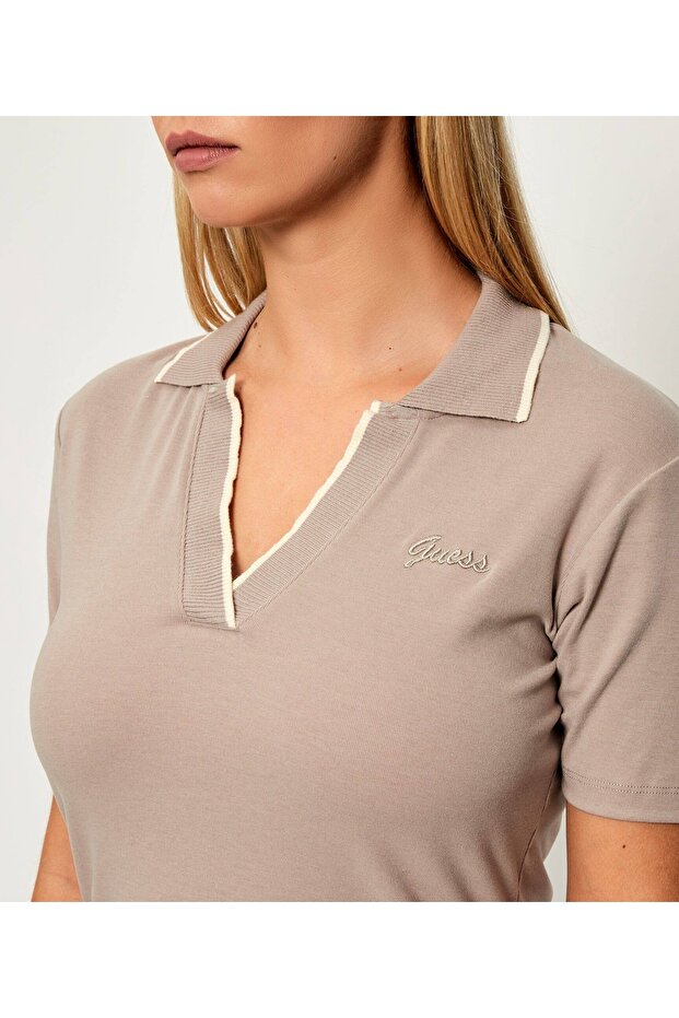 DORA KNIT-COLLAR POL - 4