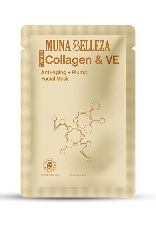 Collagen & Vitamin E Mask Sheet with Centella Asiatica, 25ml