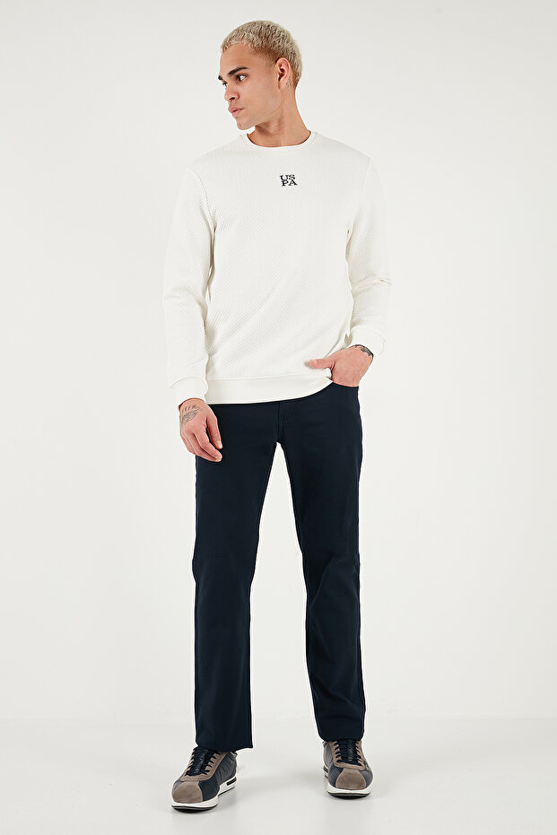 U.S. Polo Cotton Regular Fit Logo Pants Men's Pants G081Gl0782238677