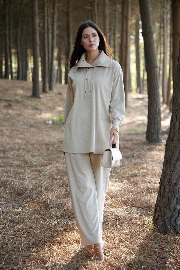 Premium By ÇITÇIT DETAYLI TRİKO TAKIM - 5