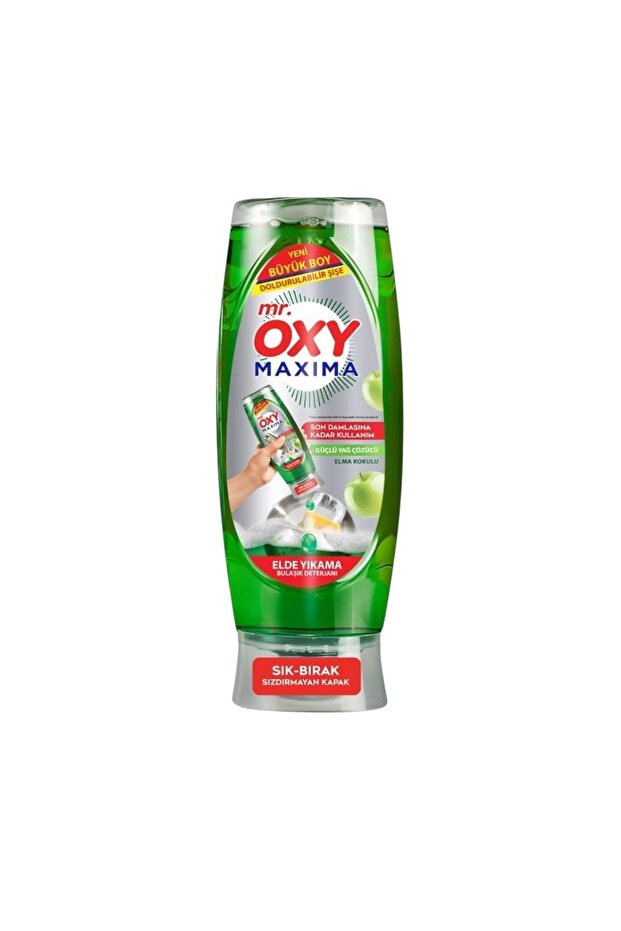 Mr. Maxima Elde Yıkama Bulaşık Deterjanı Elma Kokulu 650 ml 2 Adet - 2