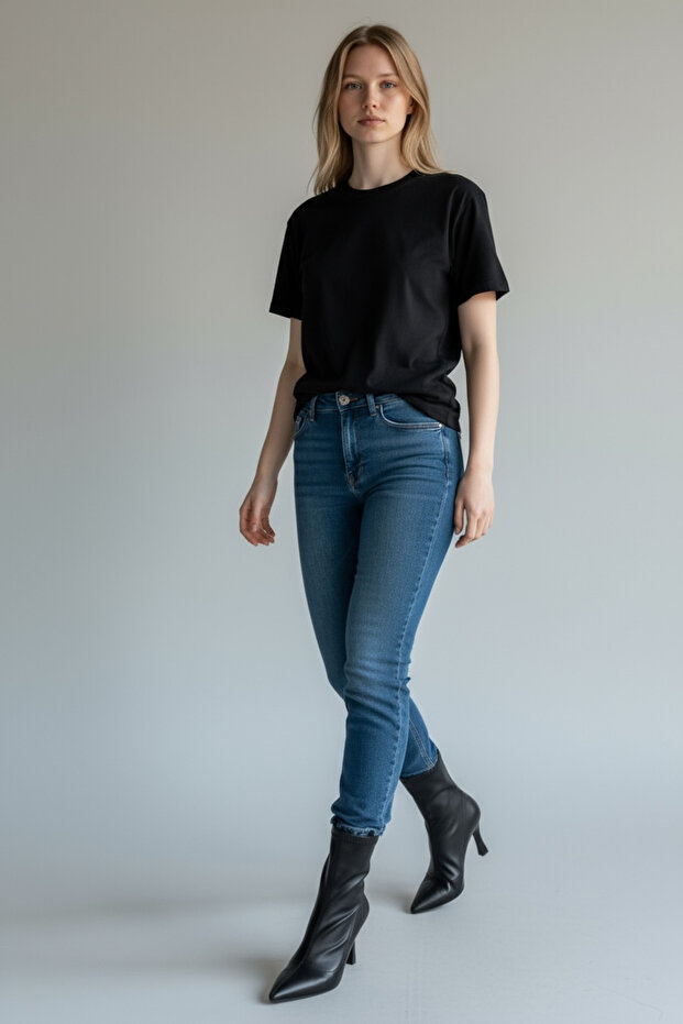 Kadın Streç Bootie - 2