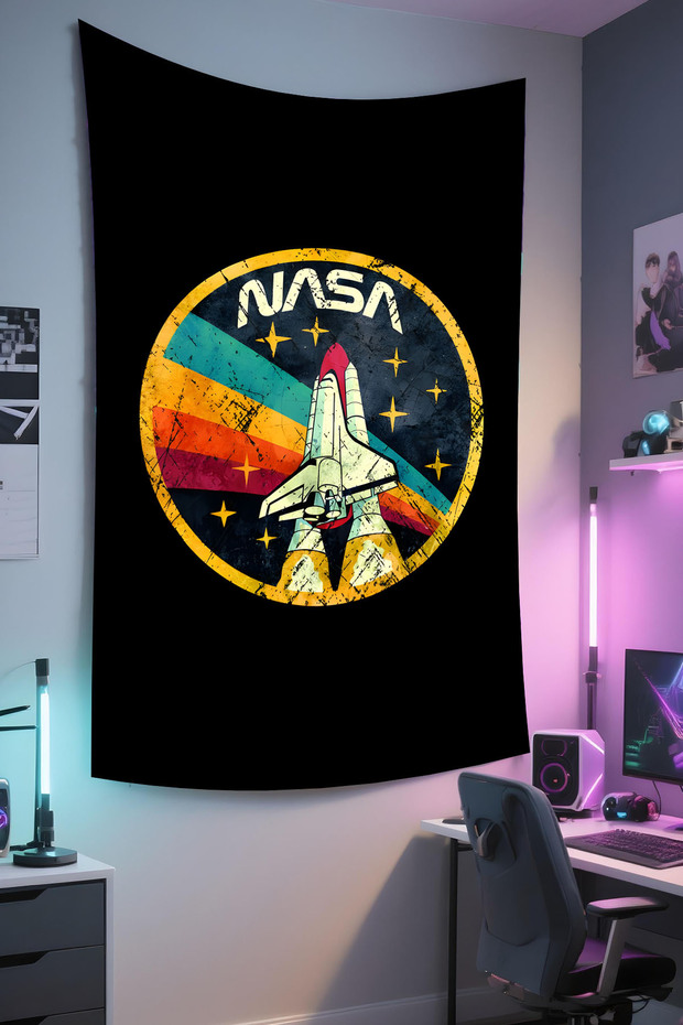 Gamer Wall Covering – Gaming Themed, High-Quality Fabric, Tapestry Wall Carpet