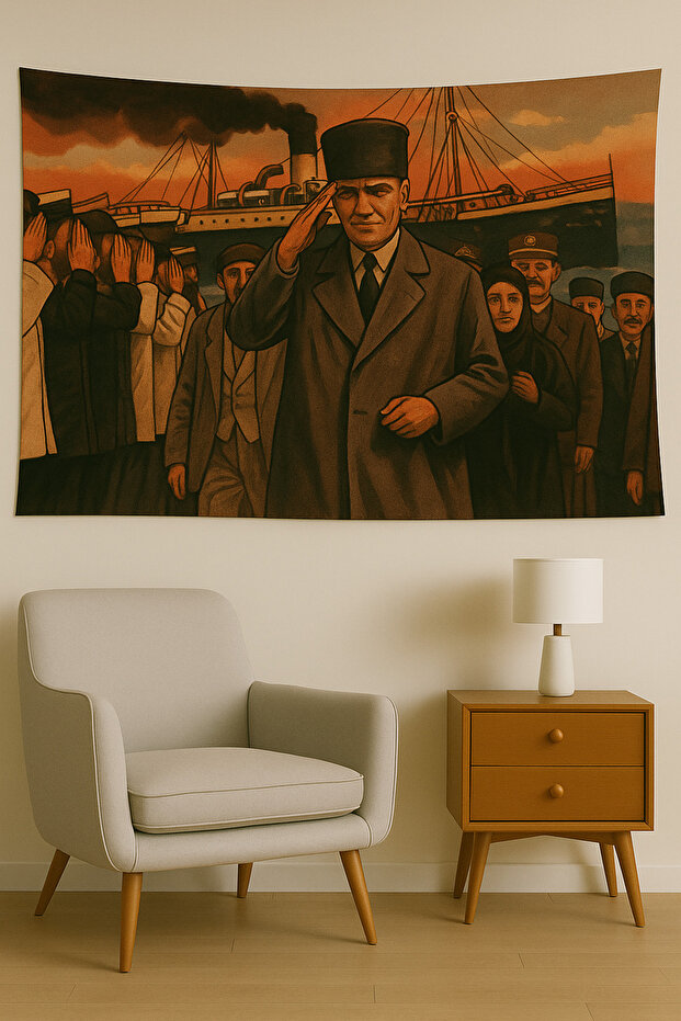 Ataturk Wall Cloth Home Decoration Wall Tapestry Tapestry