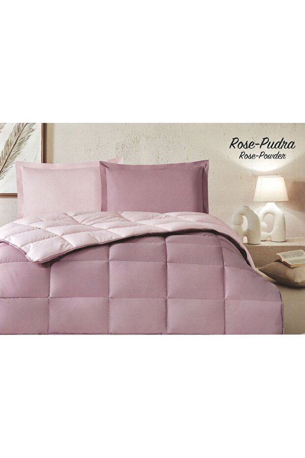 Colourist Yatak Seti Tek Kişilik- Rose Pudra - 1