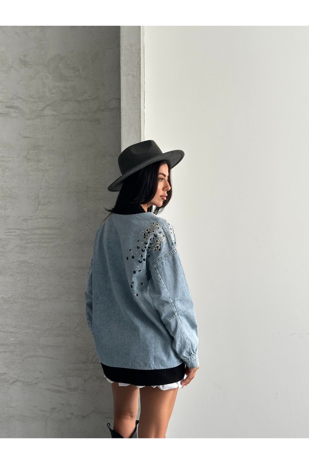 Kadın Ceket Triko - 8