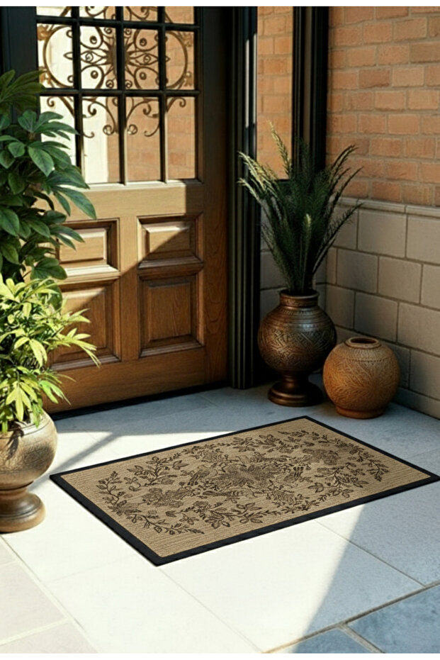 Digital Printing Doormat with Elegant Pattern