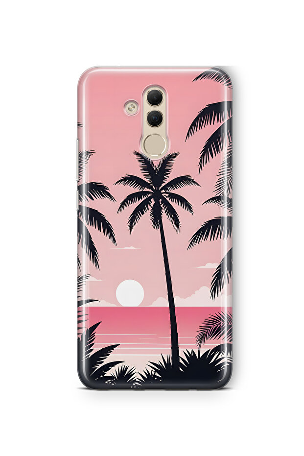 حافظة هاتف شفافة متوافقة مع هاتف هواوي ميت 20 لايت - 1