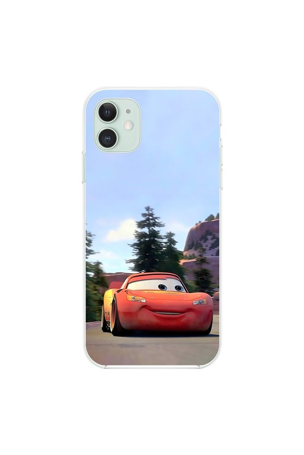 حافظة شفافة متوافقة مع هاتف iPhone 11 بتصميم Couple MCQ 1