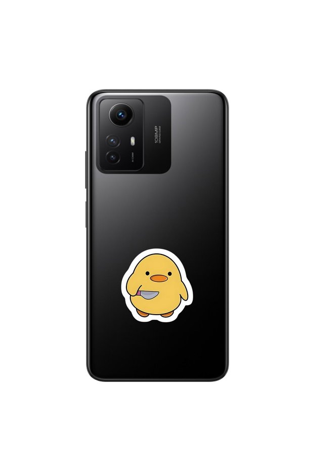 حافظة شفافة متوافقة مع هاتف Xiaomi Redmi Note 12S بتصميم Couple Chick 1