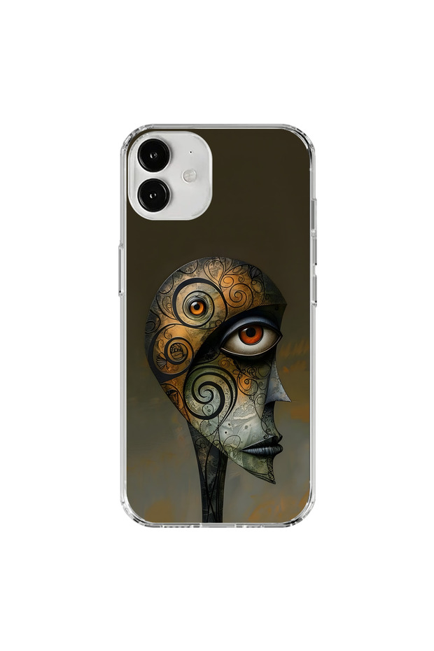 حافظة شفافة متوافقة مع هاتف iPhone 12 Mini بتصميم الجدول 2 - 1