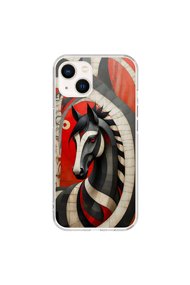 iPhone 14 Compatible Transparent Case Table 5 Designs - 1