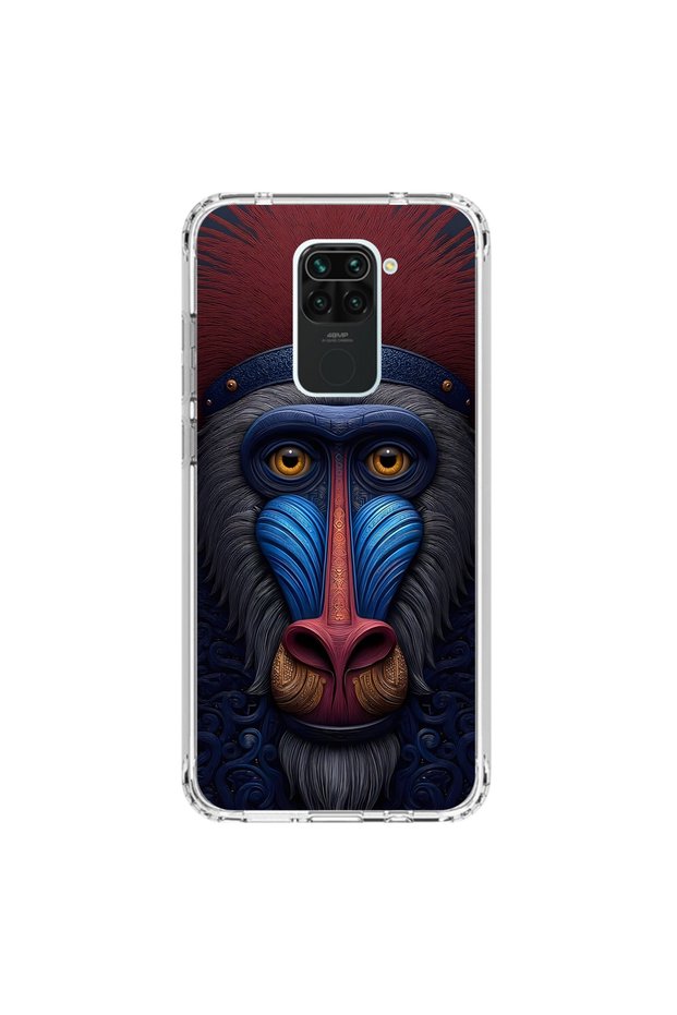 حافظة شفافة متوافقة مع هاتف Xiaomi Redmi Note 9 تحتوي على 4 تصميمات