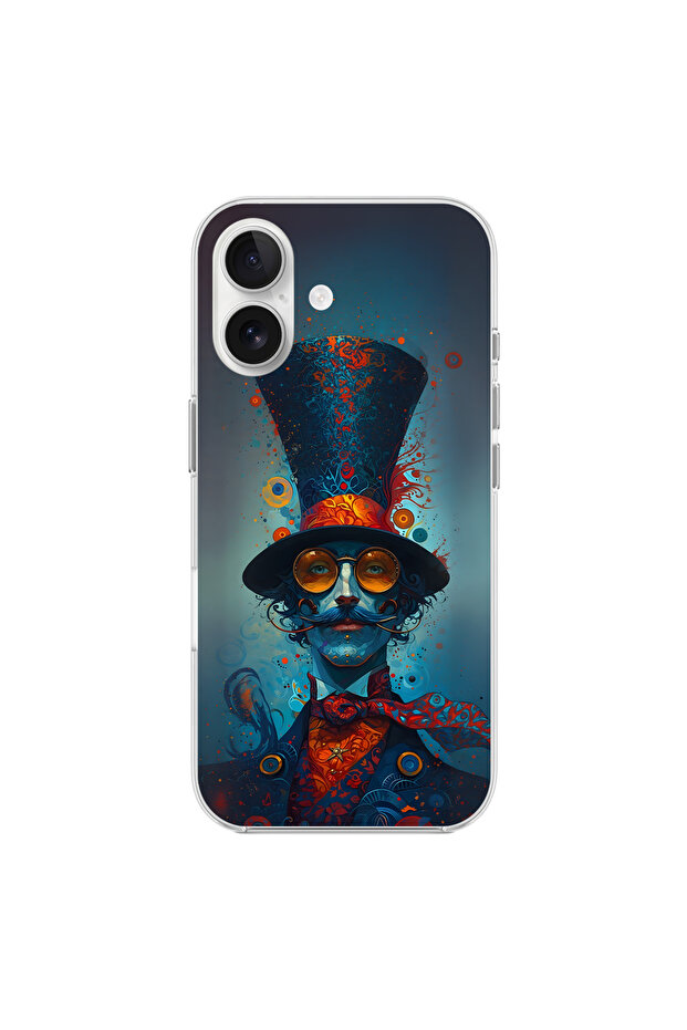 iPhone 16 Plus Compatible Transparent Case Table 3 Designs - 1