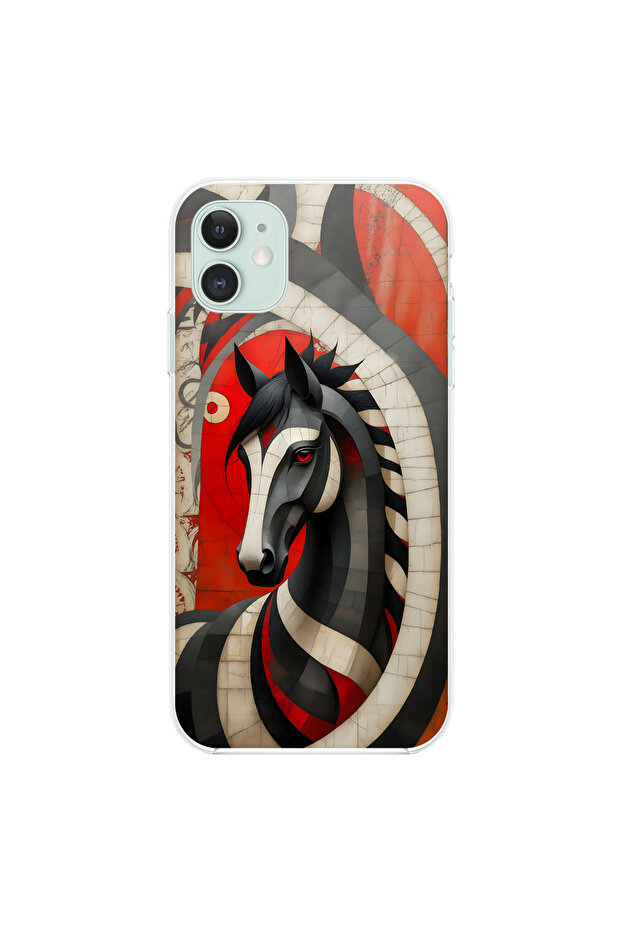 iPhone 11 Compatible Transparent Case Table 5 Designs - 1