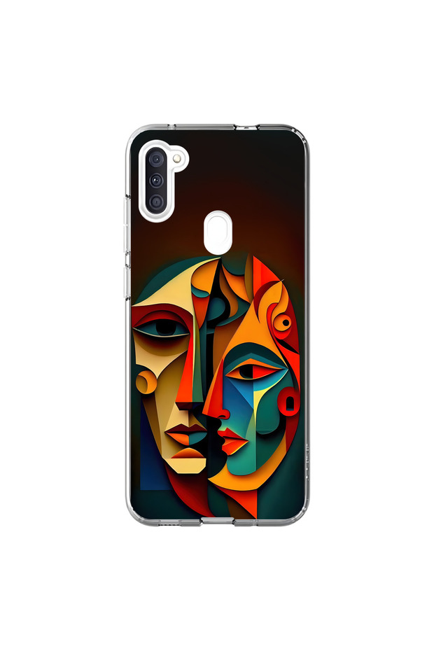Samsung Galaxy A11 Compatible Transparent Case Table 6 Designs