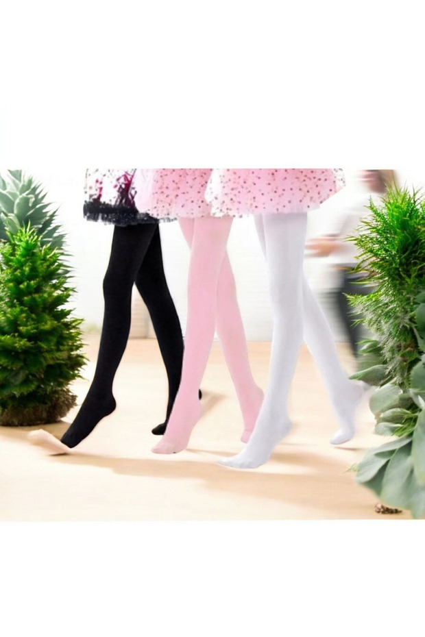Kilotlu Socks Black White Pink 3-Pack
