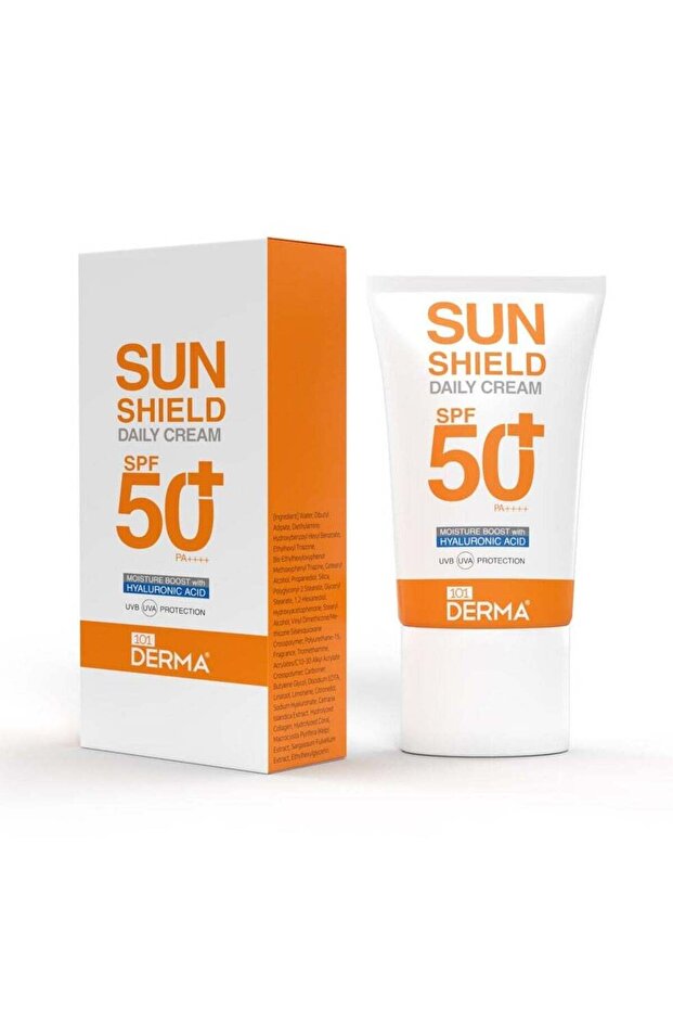 Sun Shield Daily Cream SPF50+ White